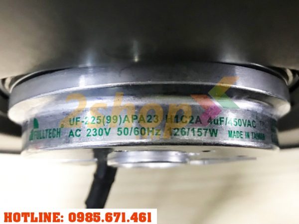 Quạt FULLTECH UF-225(99)APA23H1C2A, 230VAC, 225mm