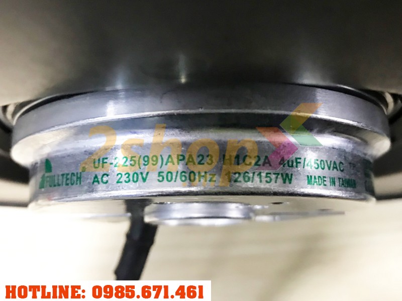 Quạt FULLTECH UF-225(99)APA23H1C2A, 230VAC, 225mm