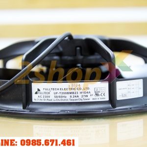Quạt FULLTECH UF-T200BMB23 H1D4A, 230VAC, 250mm