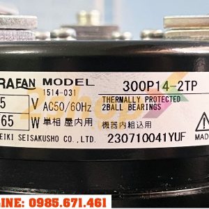 QUẠT IKURA FAN 300P14-2TP, 115VAC, 300mm