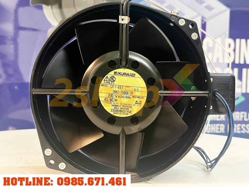 QUẠT IKURA FAN THA1-7556X-TP, 200VAC, 172x150x55mm