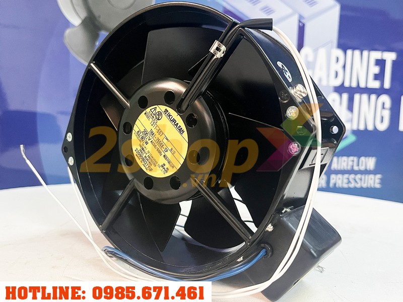 QUẠT IKURA FAN THA1-7556X-TP, 200VAC, 172x150x55mm