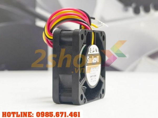 Quạt SANYO DENKI 109P0424H701, 24VDC, 40x40x15mm