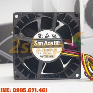Quạt SANYO DENKI 9G0824G1D01, 24VDC, 80x80x38mm