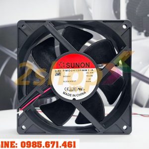 QUẠT SUNON PMD2412PMB1-A(2).GN, 24VDC, 120x120x38mm