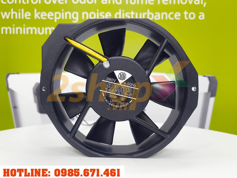 Quạt tủ điện 145FZY6-S, 380VAC, 172x150x38mm
