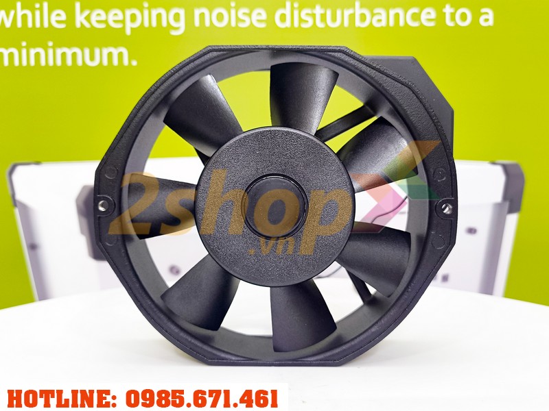 Quạt tủ điện 145FZY6-S, 380VAC, 172x150x38mm