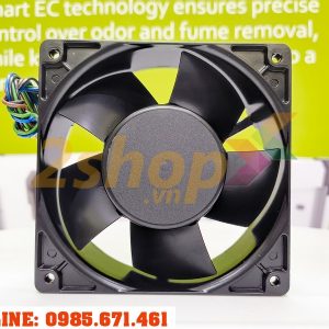 Quạt Bi-Sonic 4E-DVB, 115-230VAC, 120x120x38mm