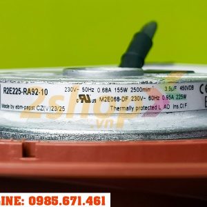 Quạt EBMPAPST R2E225-RA92-10, 230VAC, 225mm