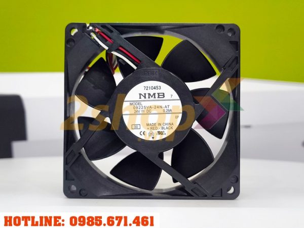 QUẠT NMB 09225VA-24N-AT, 24VDC, 92x92x25mm