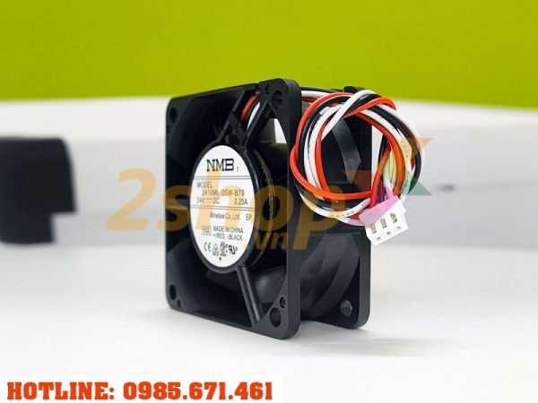 Quạt biến tần NMB 2410ML-05W-B79, 24VDC, 60x60x25mm