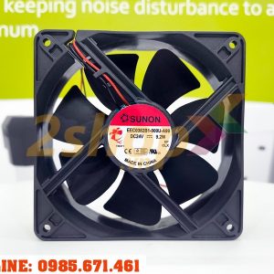 QUẠT SUNON EEC0382B1-000U-A99, 24VDC, 120x120x38mm