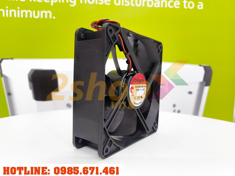QUẠT SUNON EEC0382B1-000U-A99, 24VDC, 120x120x38mm