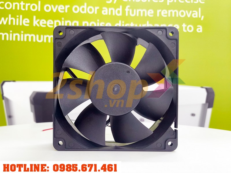 Quạt SYMBANG D12038V24SLB-K, 24VDC, 120x120x38mm