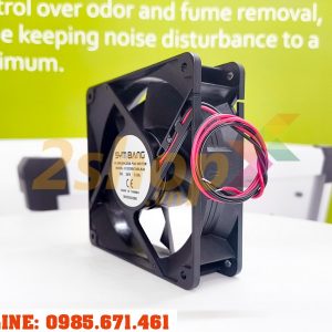 Quạt SYMBANG D12038V24SLB-K, 24VDC, 120x120x38mm