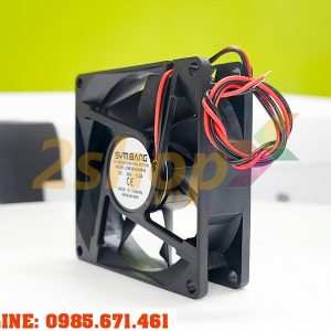 Quạt SYMBANG D8025V24HB-K, 24VDC, 80x80x25mm