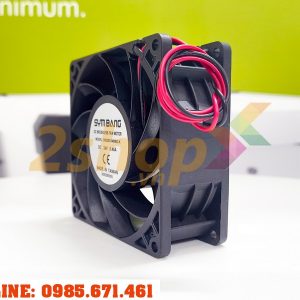 Quạt SYMBANG D9238V24MBD-K, 24VDC, 92x92x38mm