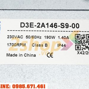 Quạt EC SEEMTEK D3E-2A146-S9-00, 230VAC, 146mm