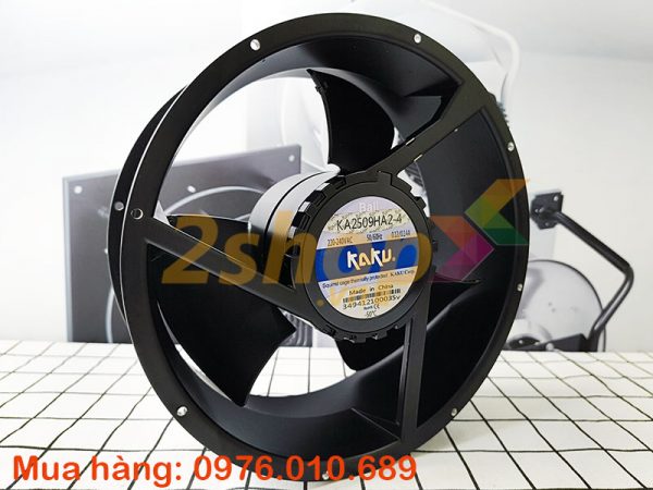 QUẠT KAKU KA2509HA2-4, 220-240VAC, 254x89mm