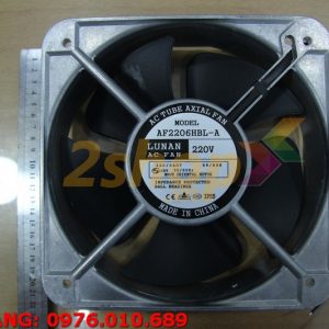 QUẠT LUNAN AF2206HBL-A, 220-240VAC, 200x200x60mm