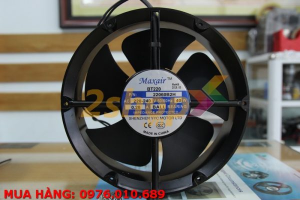 Quạt Maxair BT220 22060B2H, 220-240VAC, 220x60mm