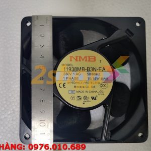 QUẠT NMB 11938MB-B3N-EA, 230VAC, 120x120x38mm