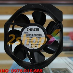 QUẠT NMB 5915PC-20W-B20-S12, 200VAC, 172x150x38mm
