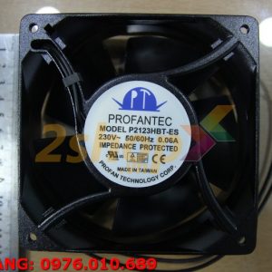 Quạt PROFANTEC P2123HBT-ES, 230VAC, 120x120x38mm