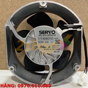 Quạt NIDEC SERVO D1751M24B8CP323, 24VDC, 172x150x51mm