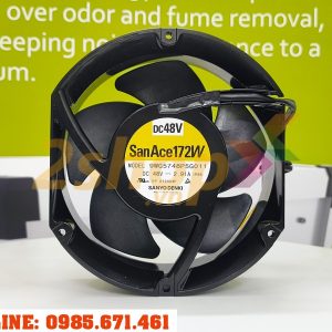 Quạt SANYO DENKI 9WG5748P5G011, 48VDC, 172x150x51mm