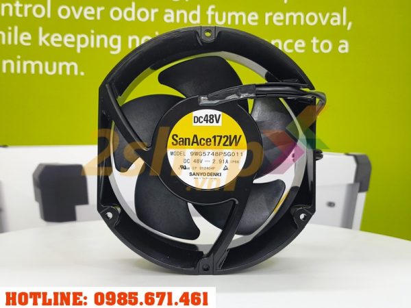Quạt SANYO DENKI 9WG5748P5G011, 48VDC, 172x150x51mm