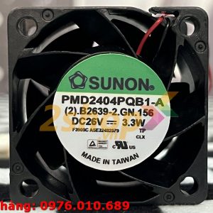 QUẠT SUNON PMD2404PQB1-A, 26VDC, 40x40x28mm