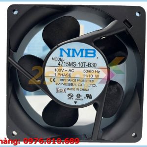 QUẠT NMB 4715MS-10T-B30, 100VAC, 120x120x38mm