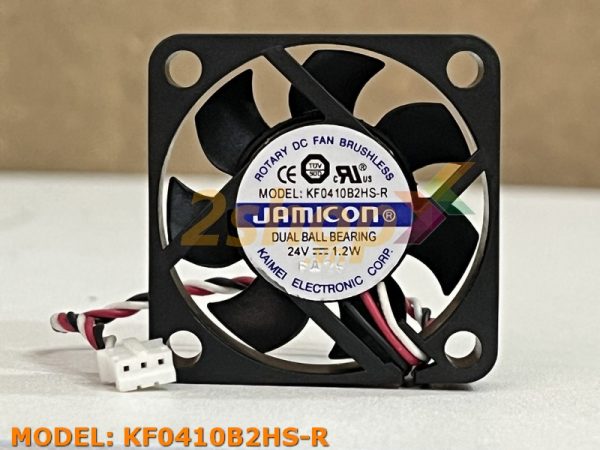 Quạt JAMICON KF0410B2HS-R, 24VDC, 40x40x10mm