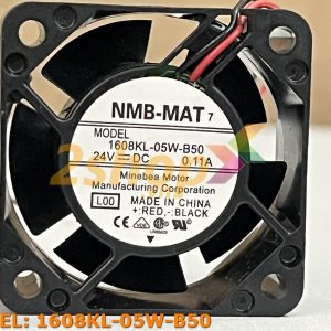 Quạt NMB 1608KL-05W-B50, 24VDC, 40x40x20mm