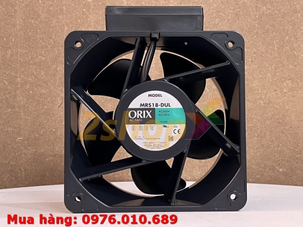 QUẠT ORIX MRS18-DUL, 200-230VAC, 180x180x90mm