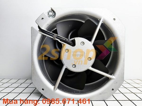Quạt EBMPAPST W2E200-HK38-01, 230V, 225x225x80mm