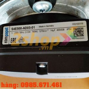 Quạt EBMPAPST S4E500-AD03-01, 230VAC, 500mm